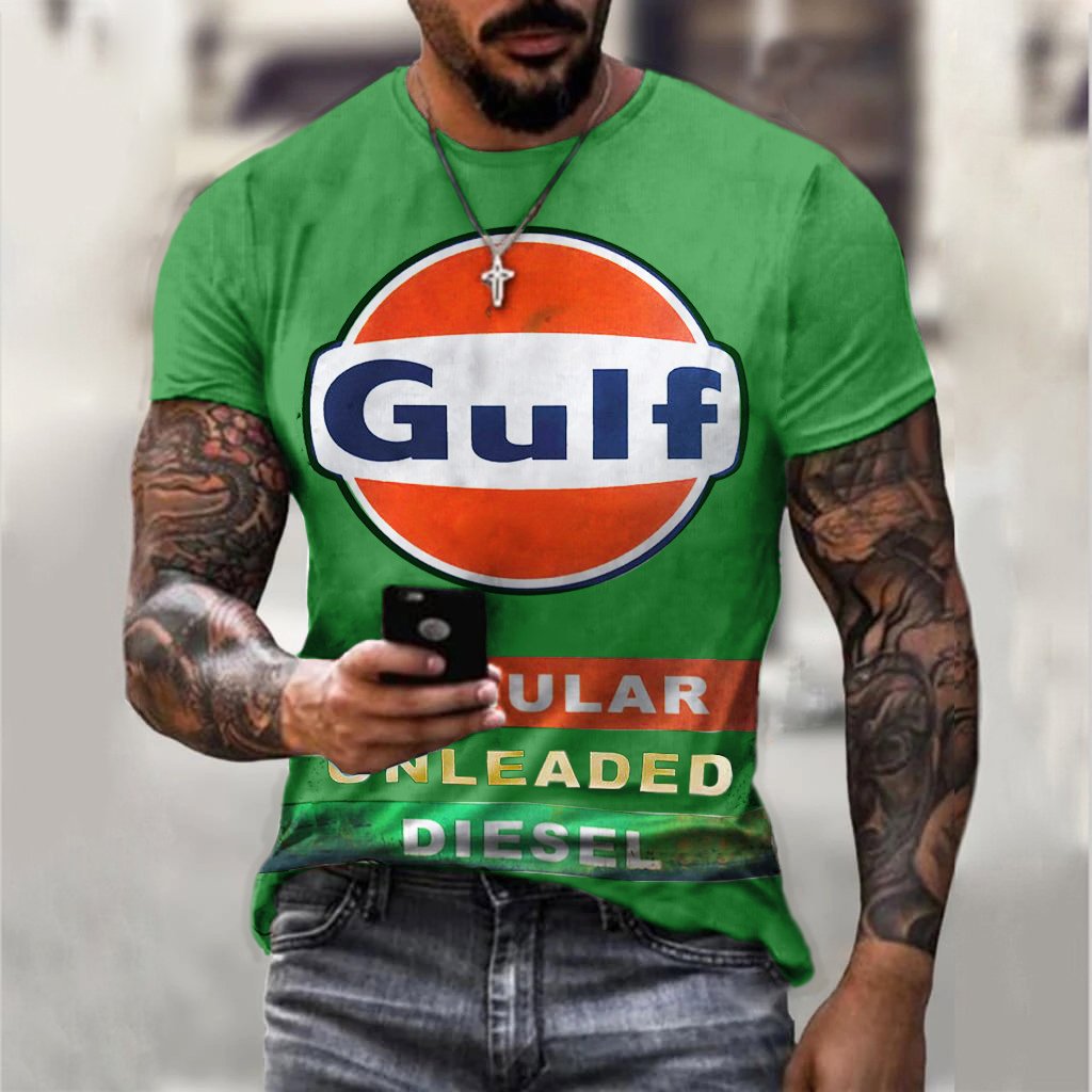 Fashion Casual Short-Sleeved T-shirt - DUVAL