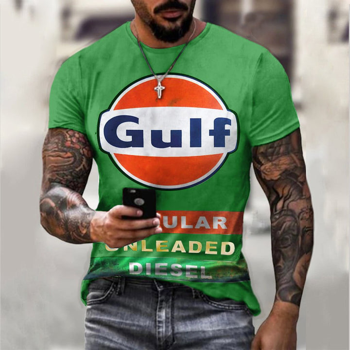 Fashion Casual Short-Sleeved T-shirt - DUVAL