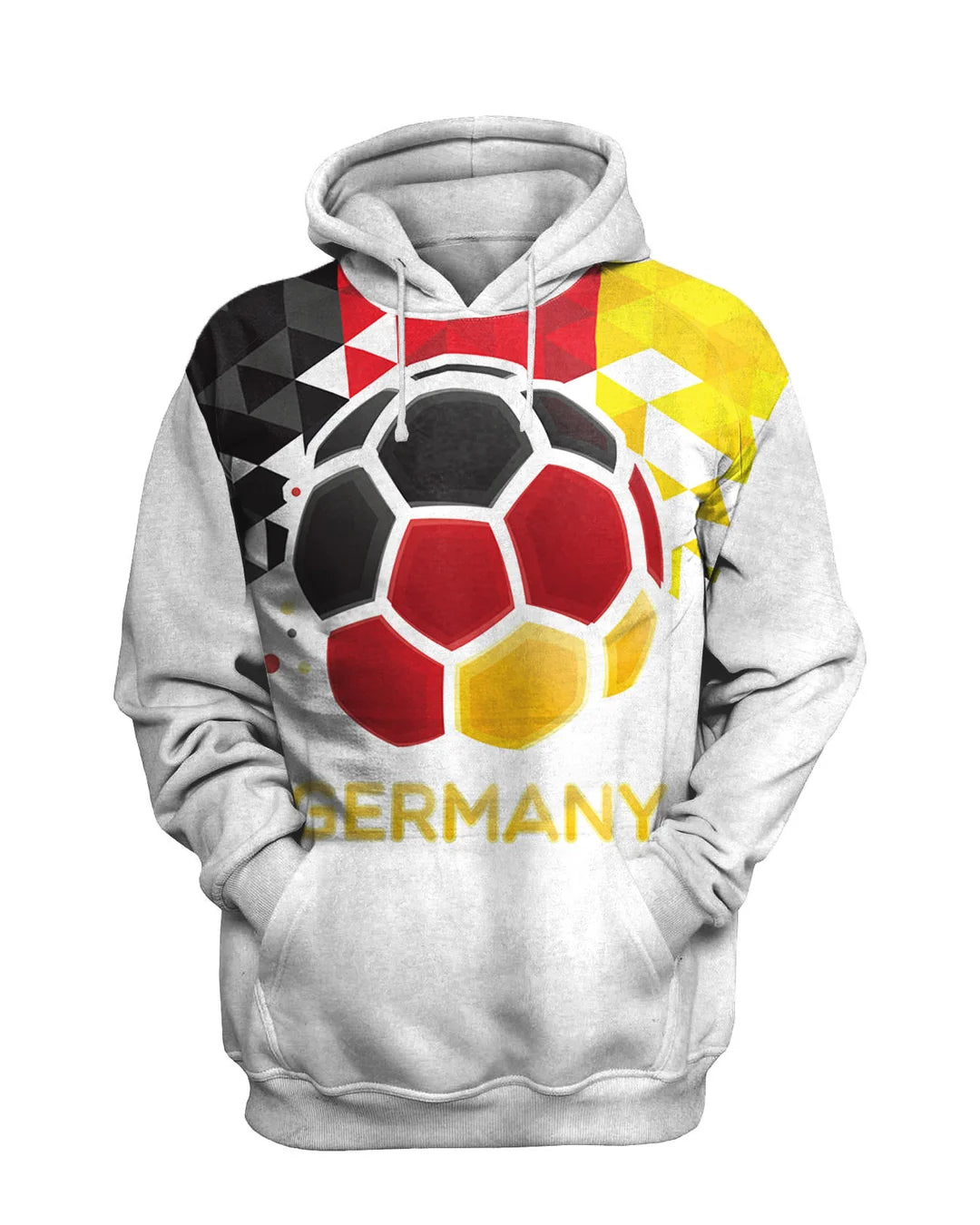 Germany National Football Printed Sweatshirt Set - DUVAL