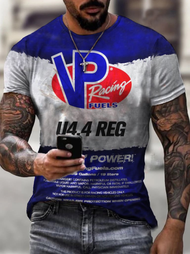 Men's VP Racing Fuels Printed Fashion T-shirt - DUVAL