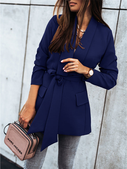 Fashionable waist blazer