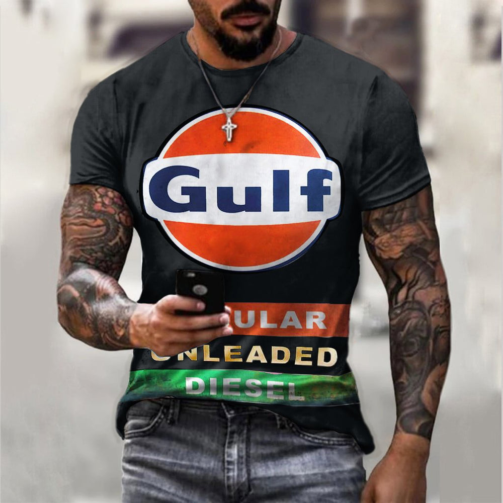 Fashion Casual Short-Sleeved T-shirt - DUVAL