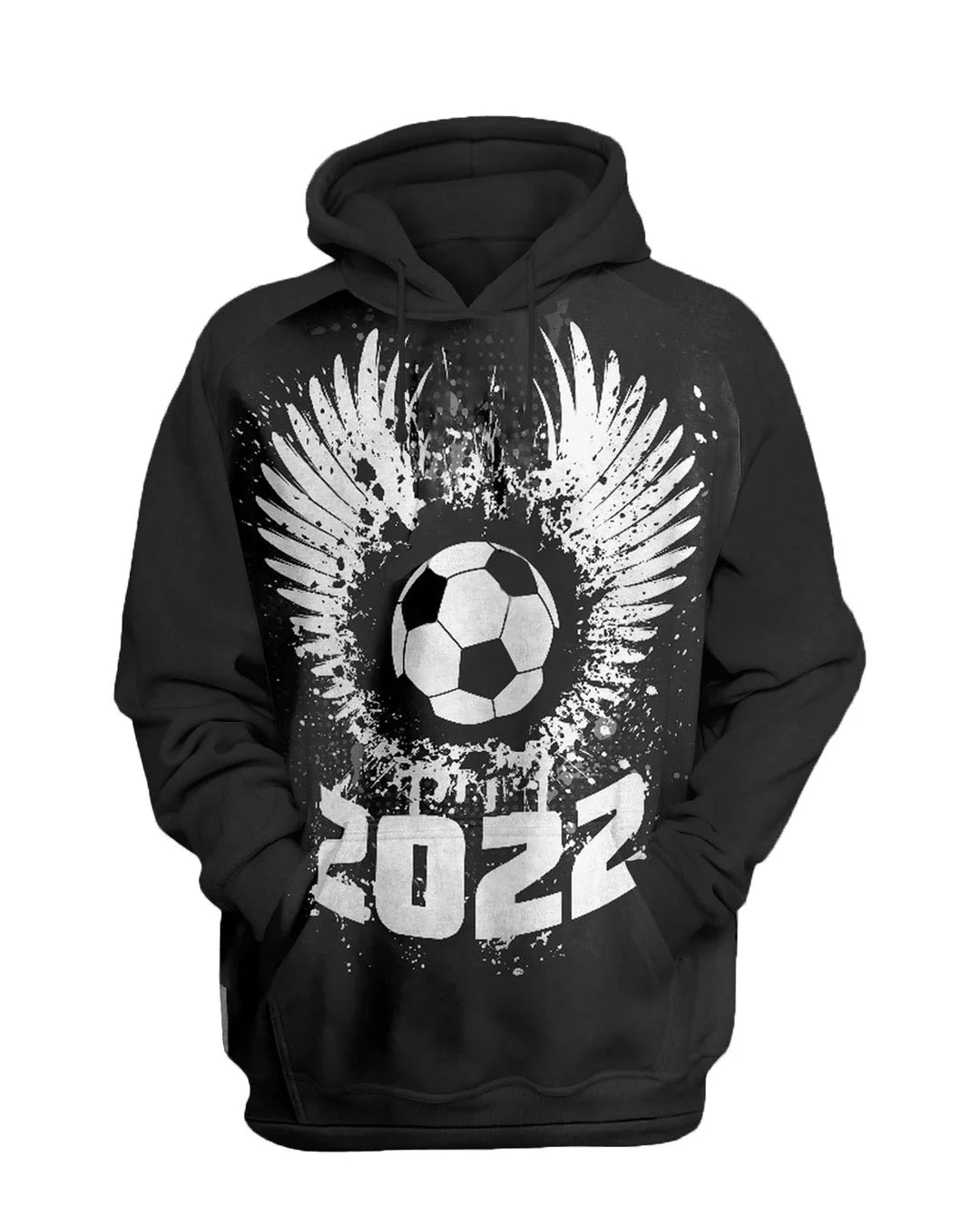 2022 Football Printed Sweatshirt Set
