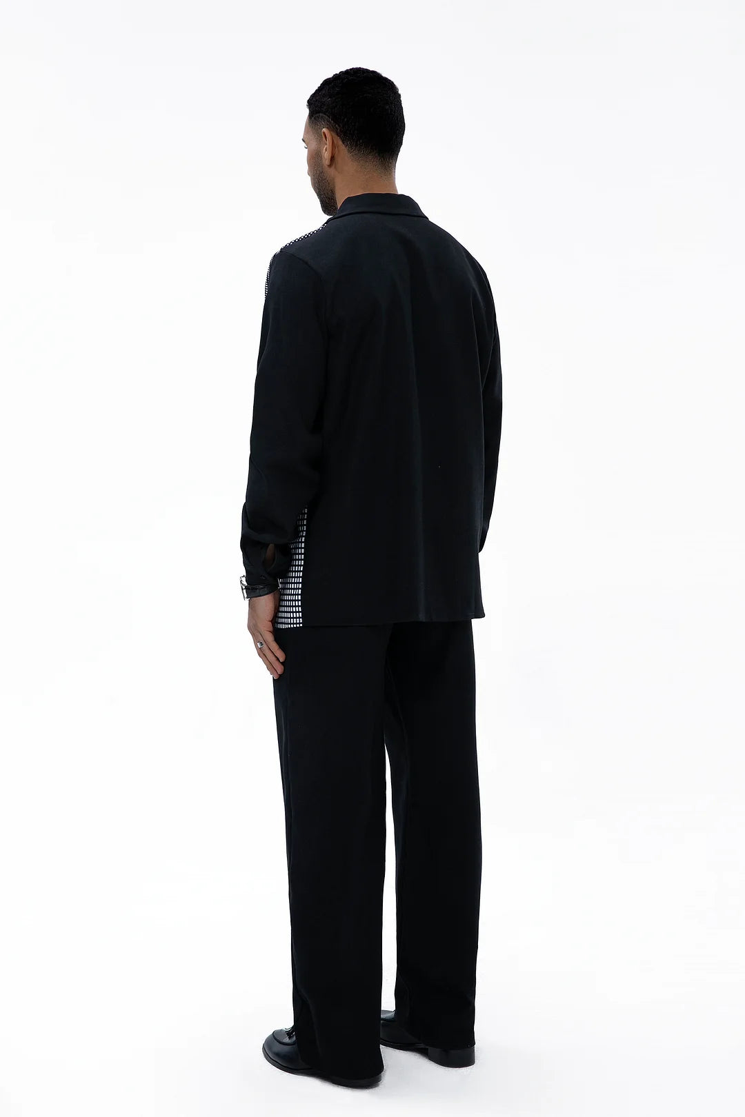 Autumn Black Line Two-Piece Walking Suit - DUVAL