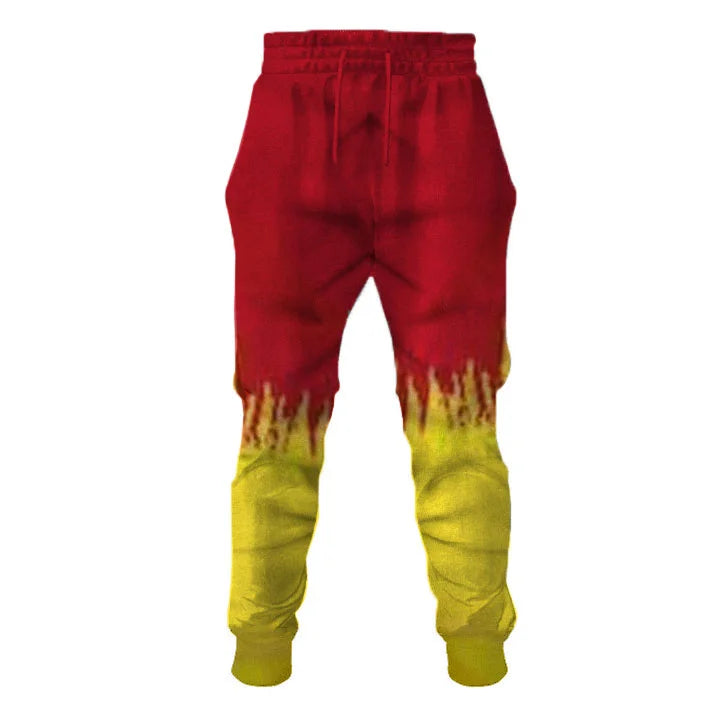 Spanish Mascot Printed Sweatshirt Set - DUVAL