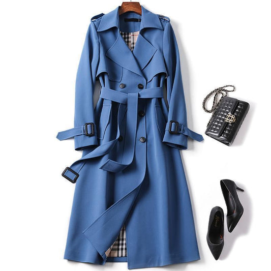 Casual Belted Wind Coat