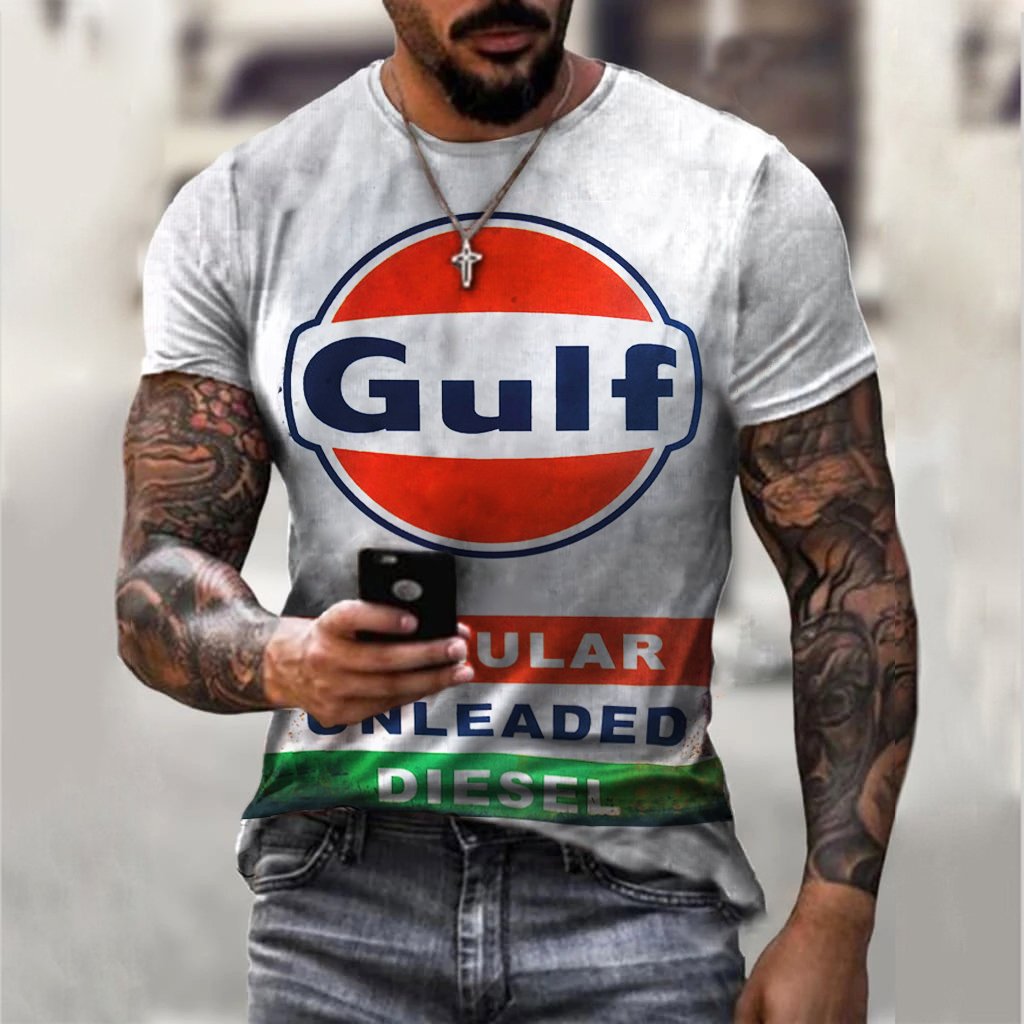 Fashion Casual Short-Sleeved T-shirt - DUVAL