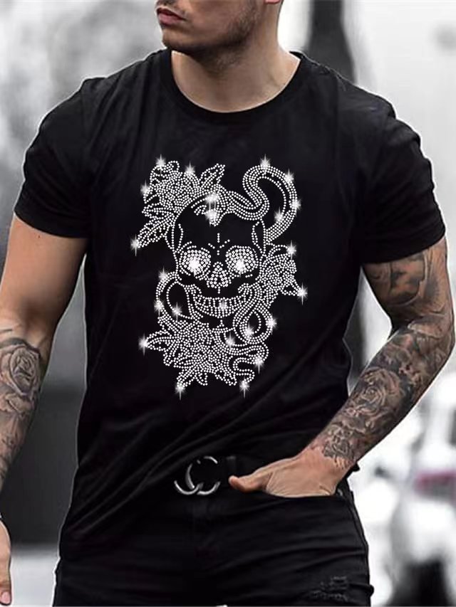 Men's Fashion Casual Printed T-Shirt