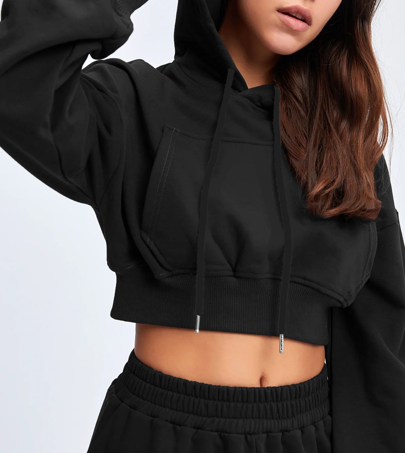 Hooded Sweater Casual Two-piece Suit