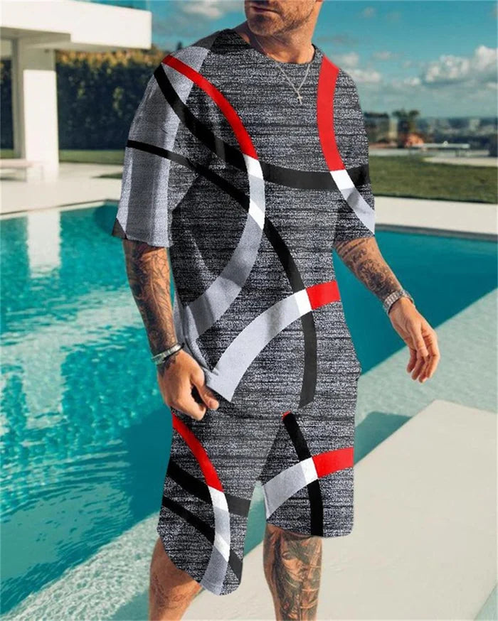 Summer Harajuku Men's Tracksuit - DUVAL