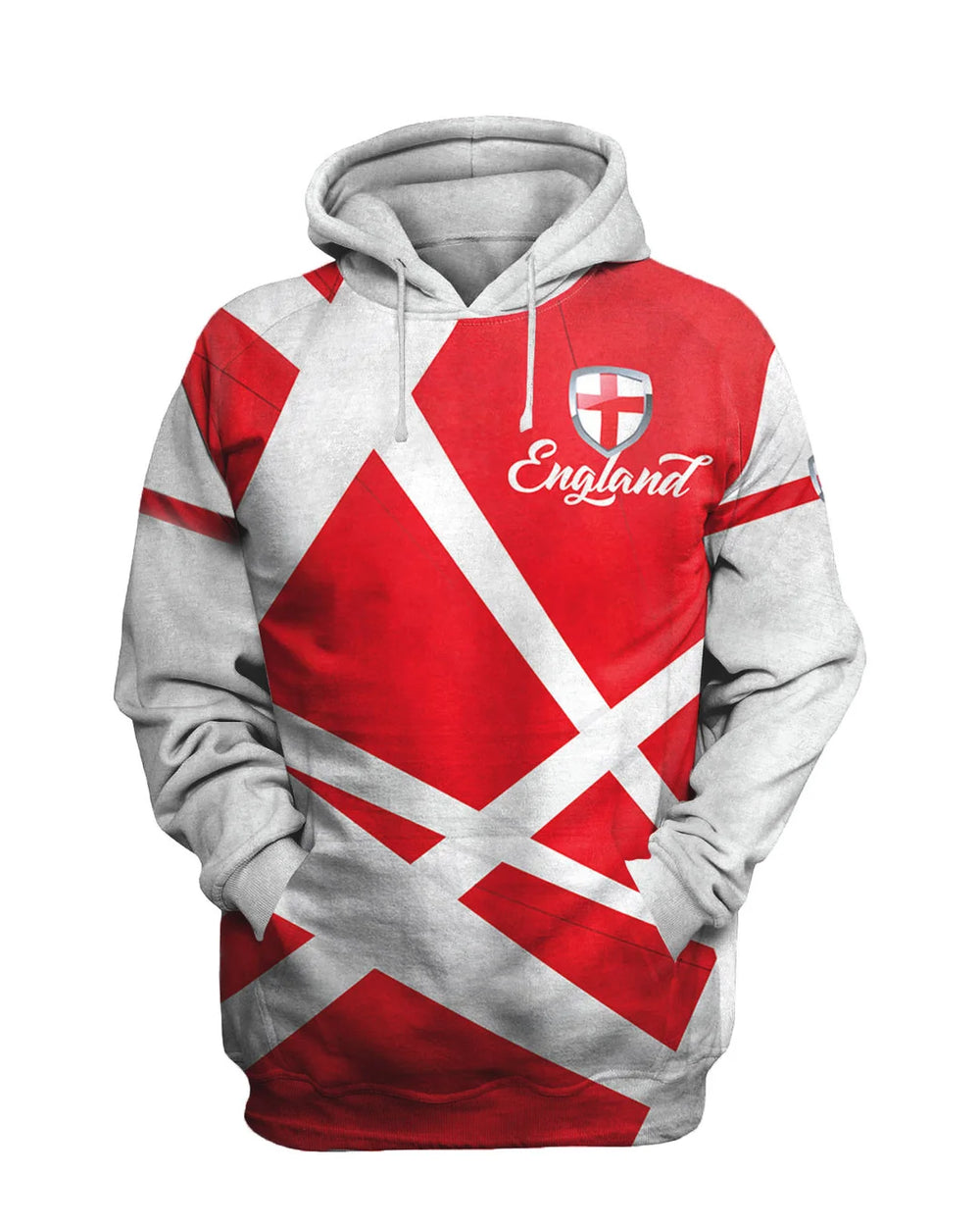 England National Football Team Printed Sweatshirt Set - DUVAL