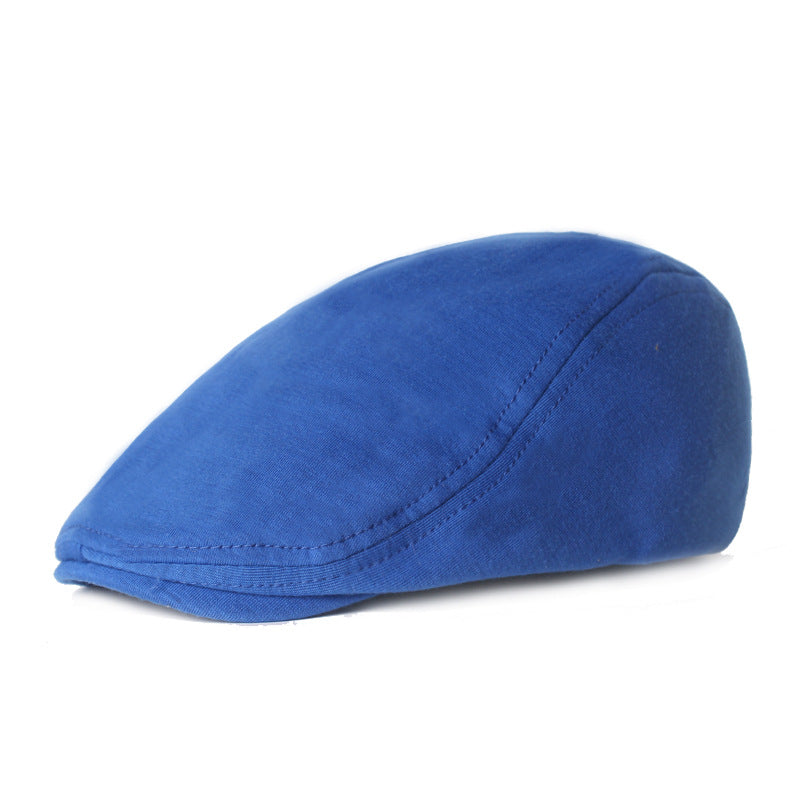 Casual retro solid color beret 12 colors - DUVAL