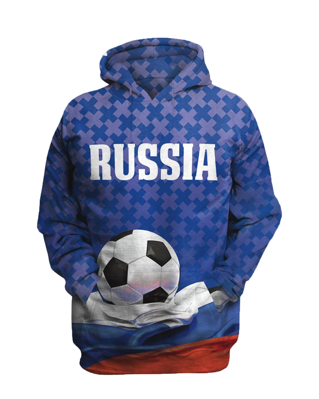 Russia National Football Team Printed Sweatshirt Set