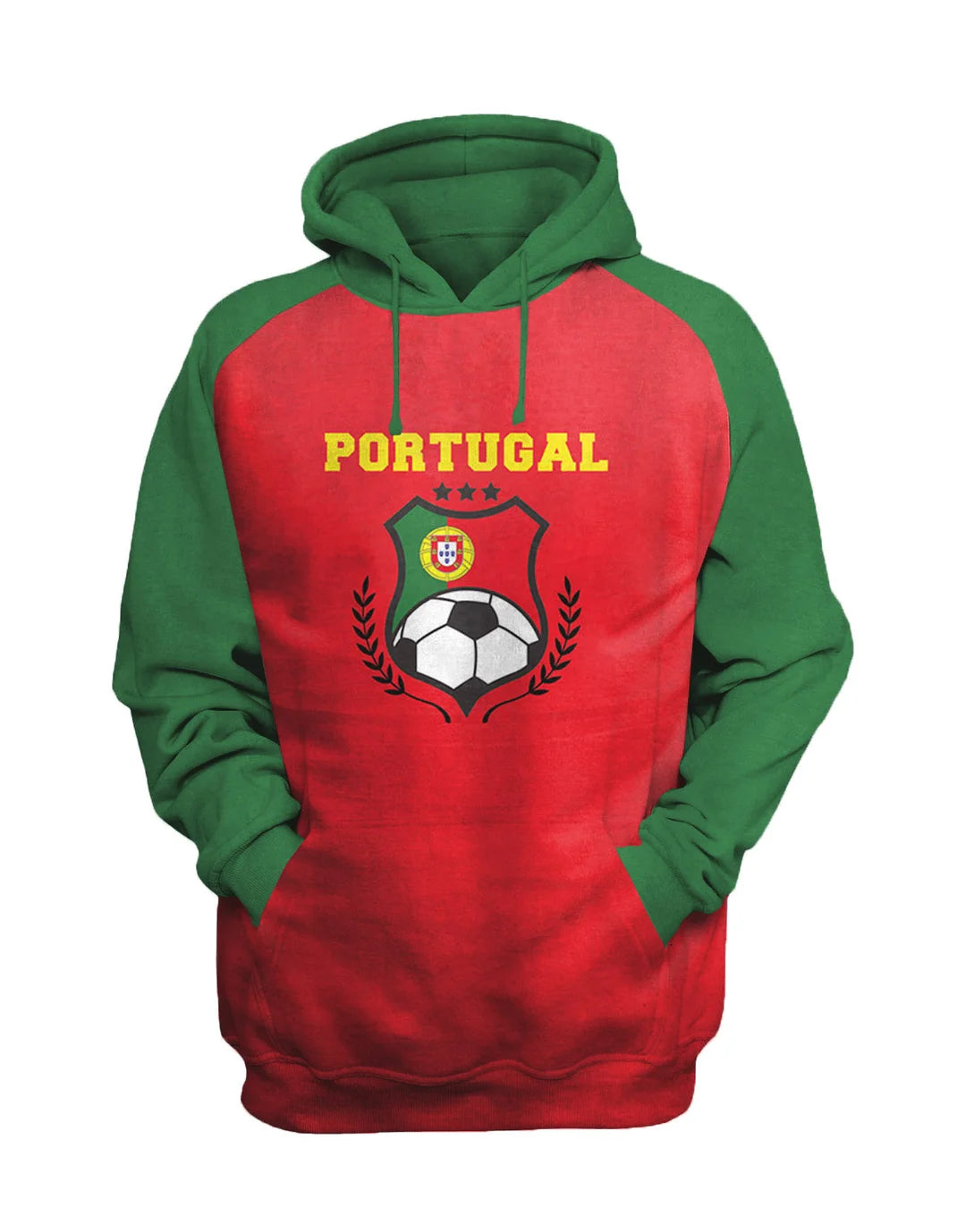 Portugal National Football Team Printed Sweatshirt Set