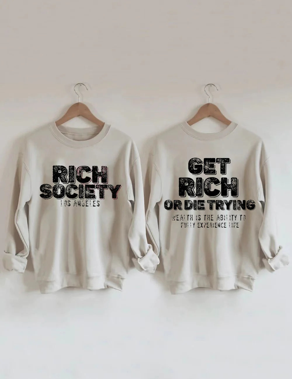 Get Rich Or Die Trying Characteristic Sweatshirt