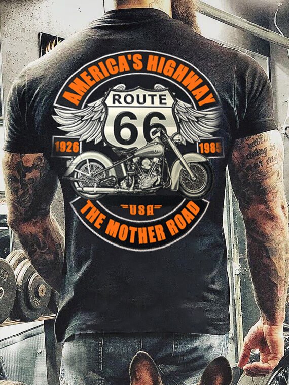 Route 66 Classic T-shirt - DUVAL