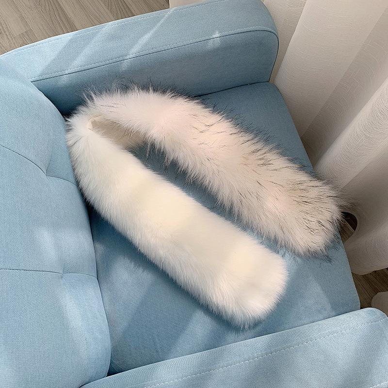 Warm Long Fur Collar Scarf