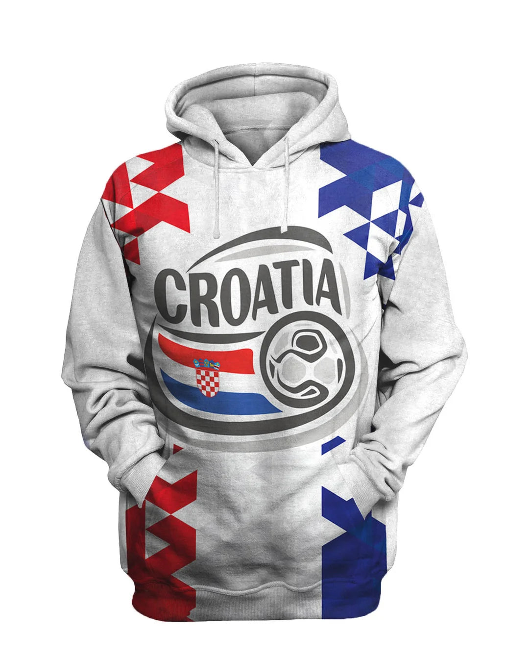 Croatia National Football Printed Sweatshirt Set - DUVAL