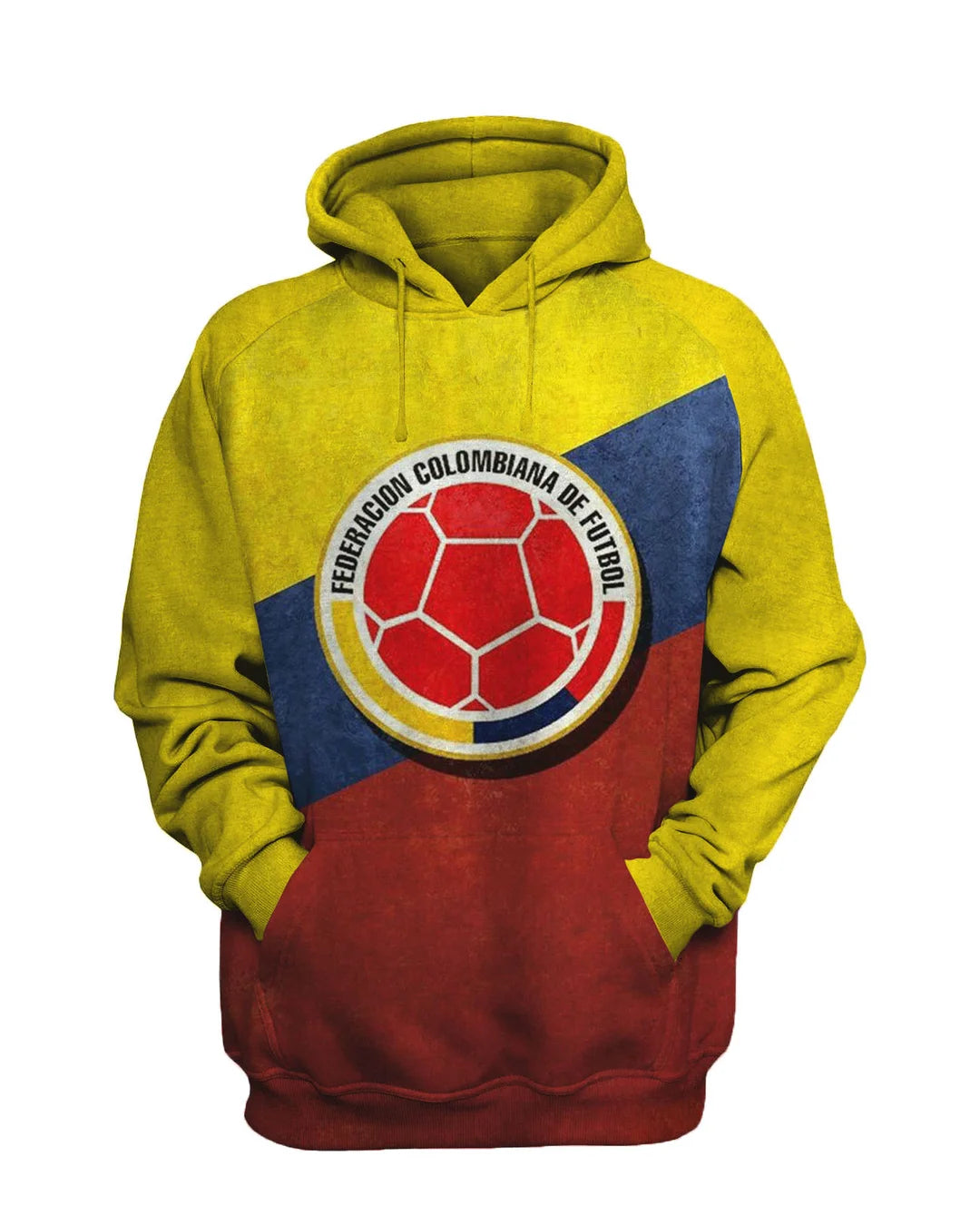 Colombian Football Federation Printed Sweatshirt Set