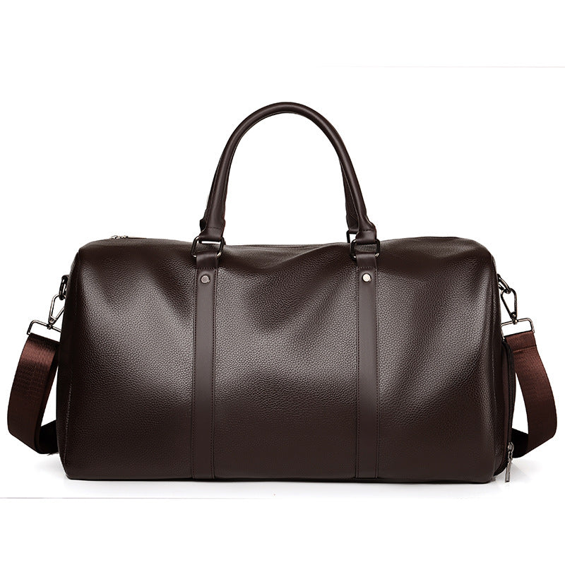 Luxury Leather Weekender Bag – DUVAL