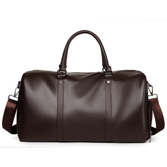 Luxury Leather Weekender Bag