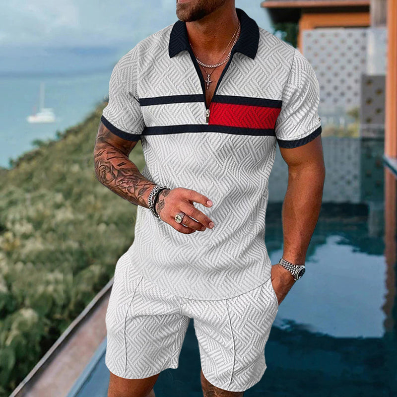 Timmy Polo Shirt And Shorts Co-Ord – DUVAL