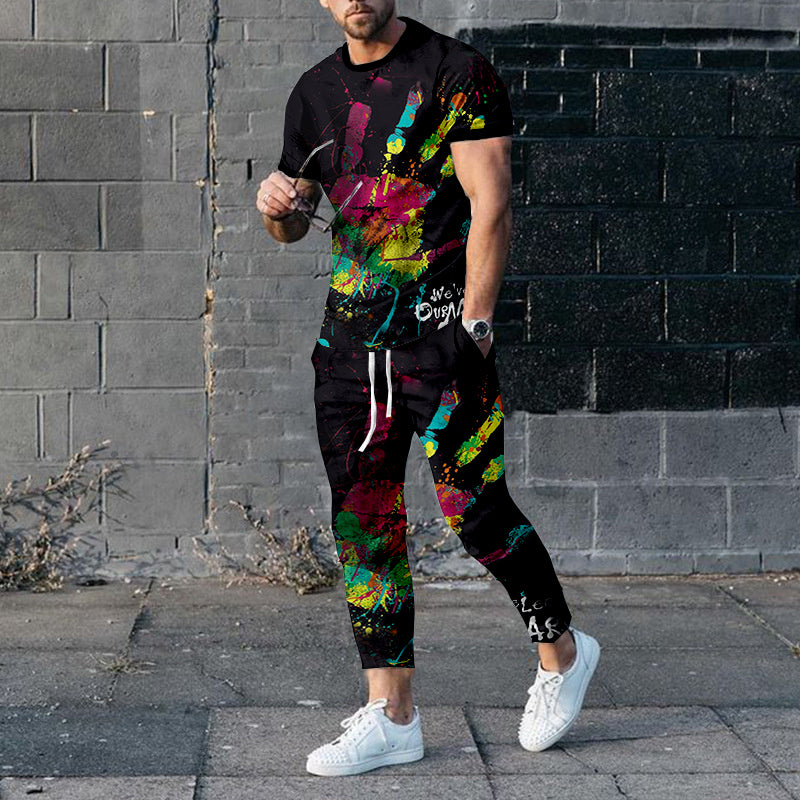 Neon Hand Tracksuit Co-Ord - DUVAL