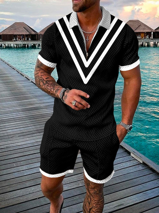 Victory Polo Shirt And Shorts Co-Ord