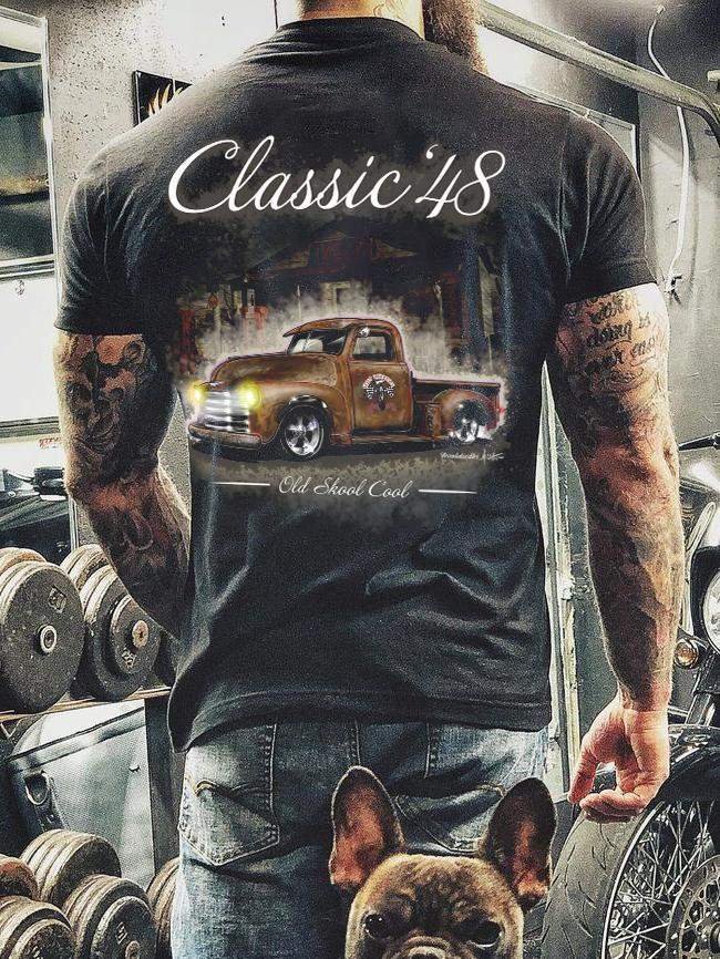 Classic '48 Car T-Shirt - DUVAL