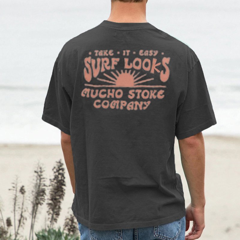 Summer Surf Retro Casual Tee - DUVAL