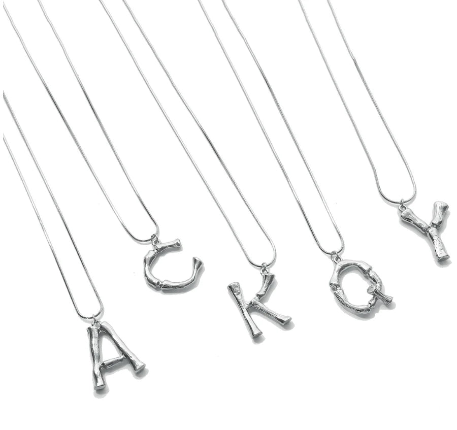 Fashion 26 letter necklace