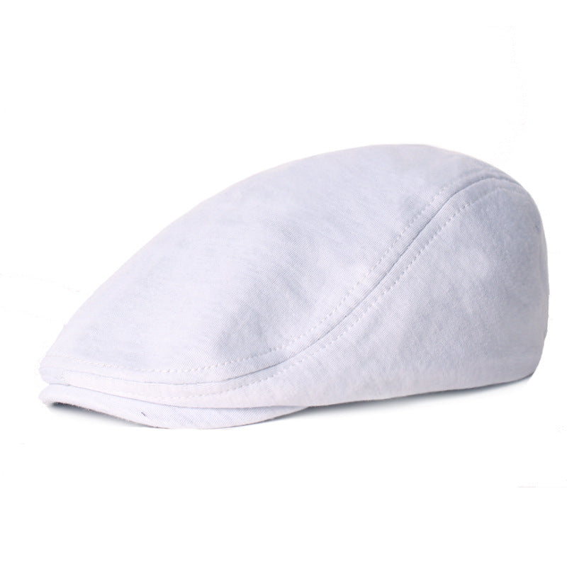 Casual retro solid color beret 12 colors - DUVAL
