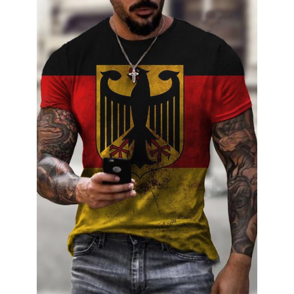 German national football team printed T-shirt - DUVAL