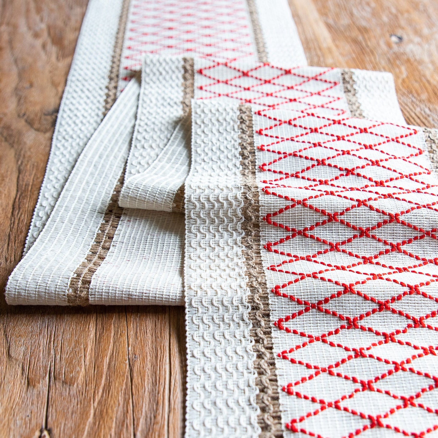 Cotton hemp tassel strip cloth cotton thread table flag