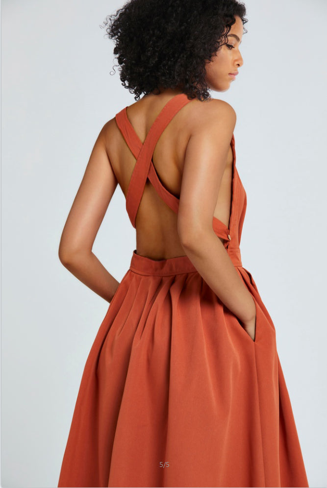 Chic Summer Backless Dress - DUVAL