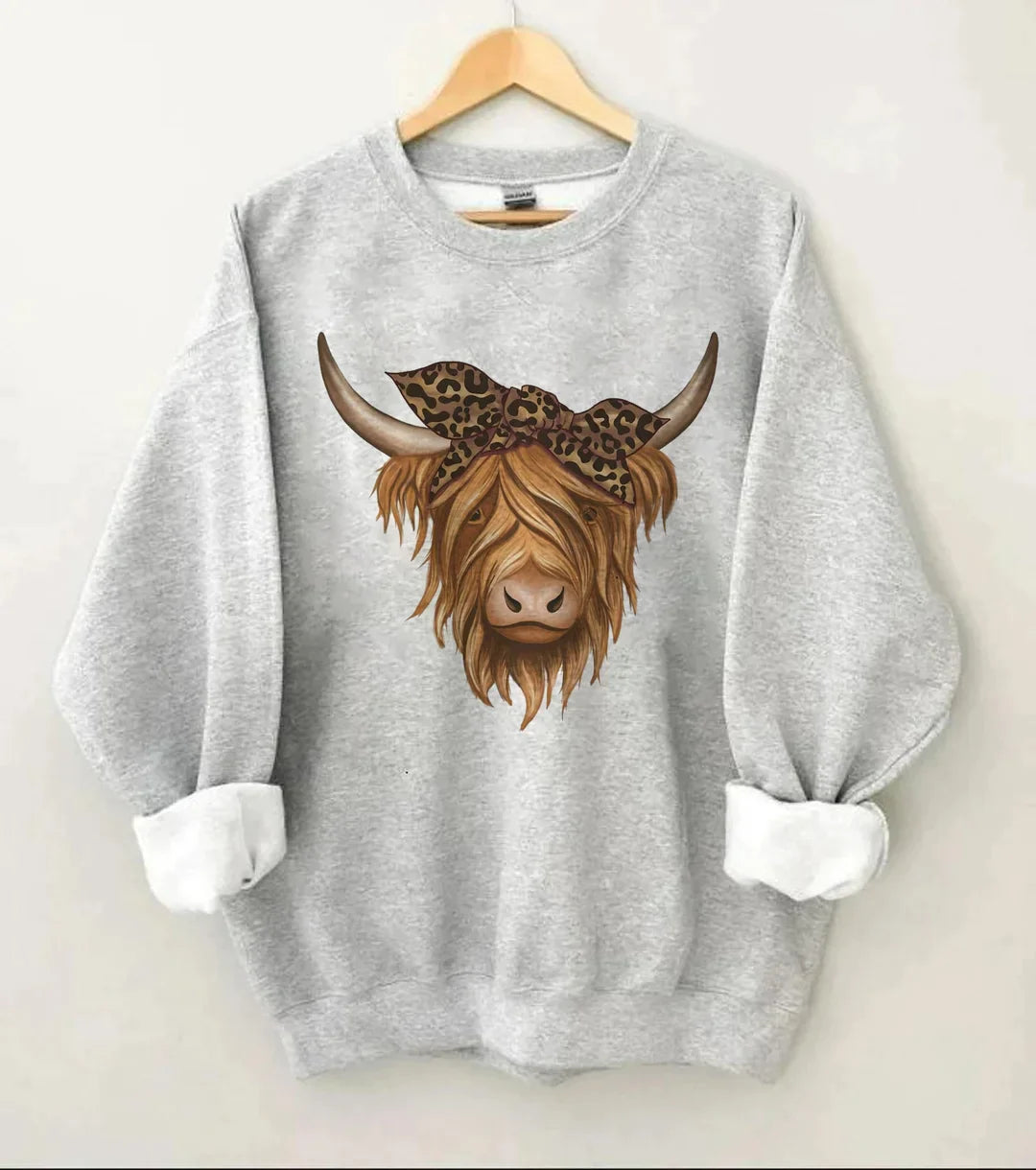 Sweat-shirt de bétail des Highlands