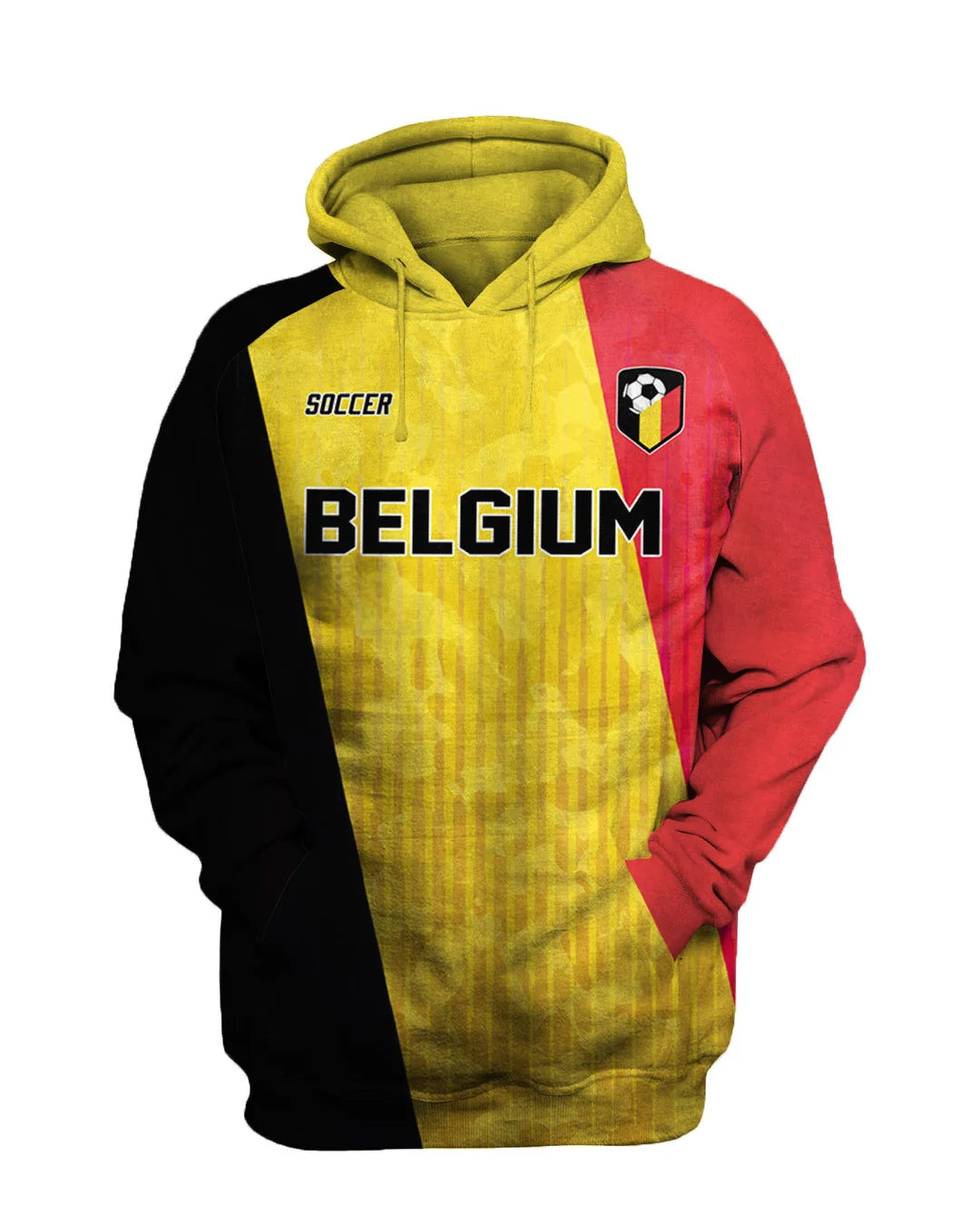 Belgium Printed Sweatshirt Set - DUVAL