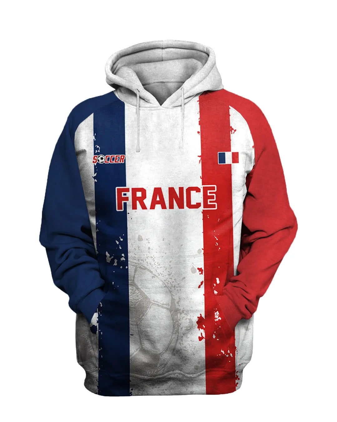 France Football 2022 Printed Sweatshirt Set - DUVAL