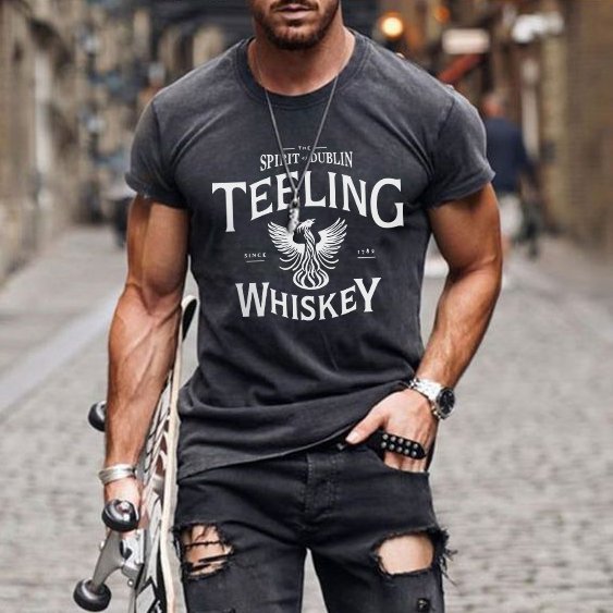 Men's Teeling Irish Whiskey T-shirt - DUVAL