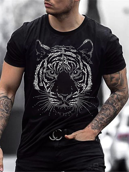 Men's Fashion Casual Printed T-Shirt - DUVAL