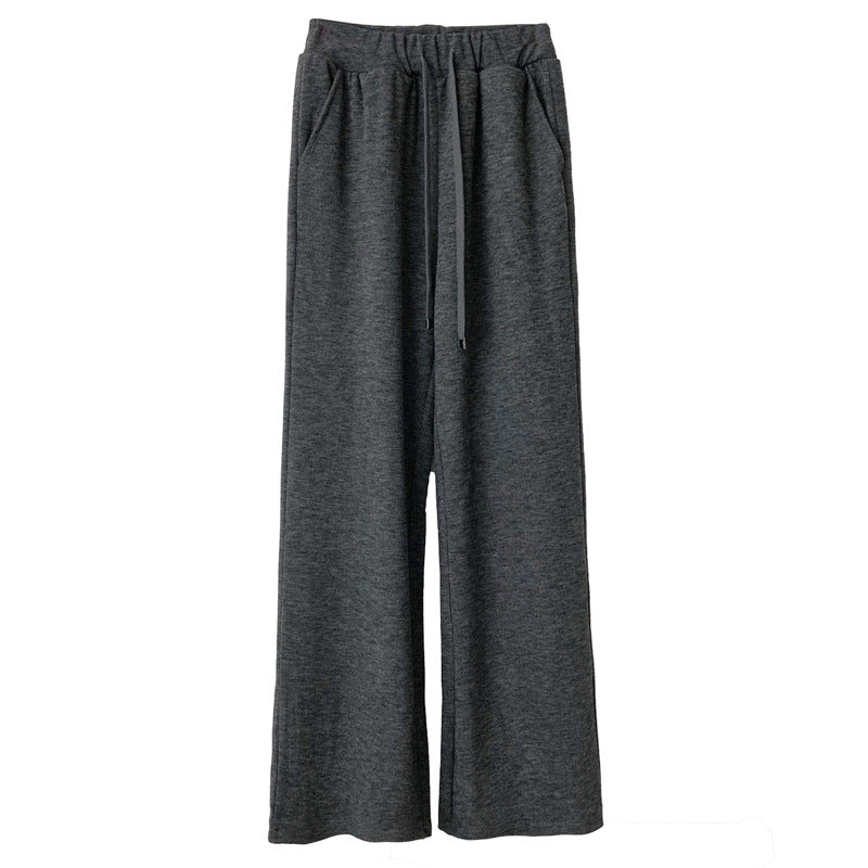 Drape Snow Cotton All-Match Casual Pants