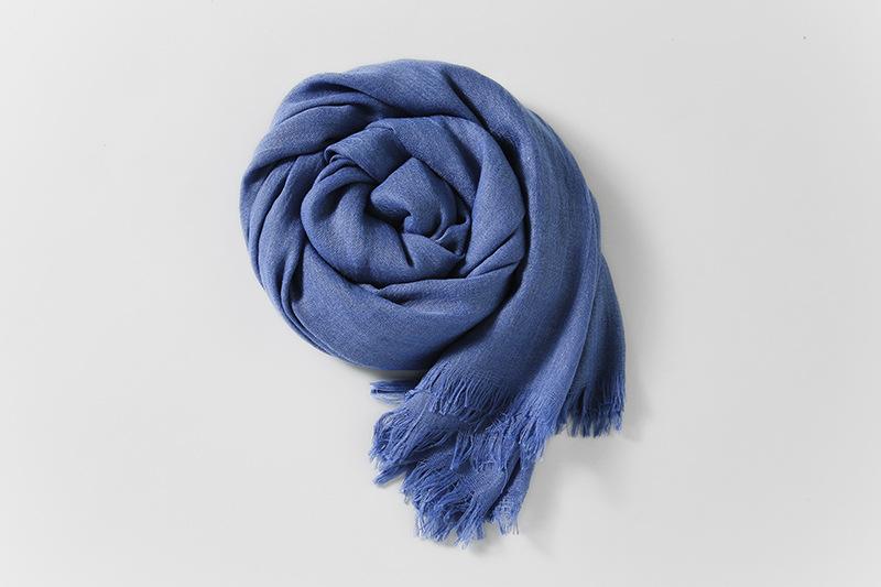 Soft Linen Texture Scarf