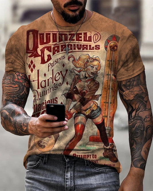 Men's Retro War Comfort Breathable T-Shirt - DUVAL