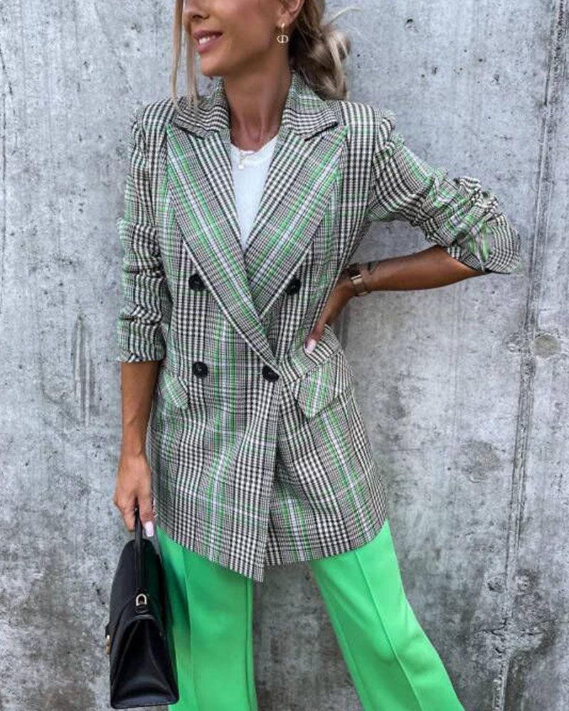 Fashionable mid-length blazer