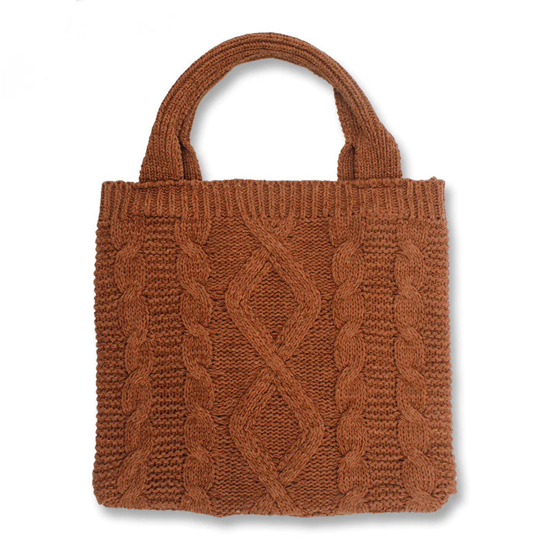 Knitted Mori Fashion Versatile One Shoulder Retro Bag