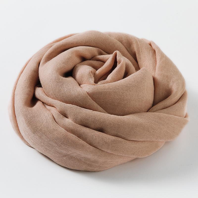 Soft Linen Texture Scarf