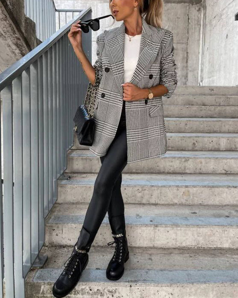 Fashionable mid-length blazer