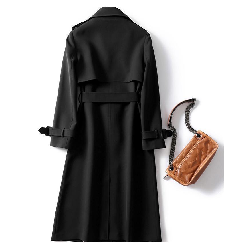 Casual Belted Wind Coat