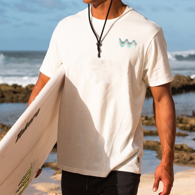 Summer Surf Retro Casual Tee - DUVAL