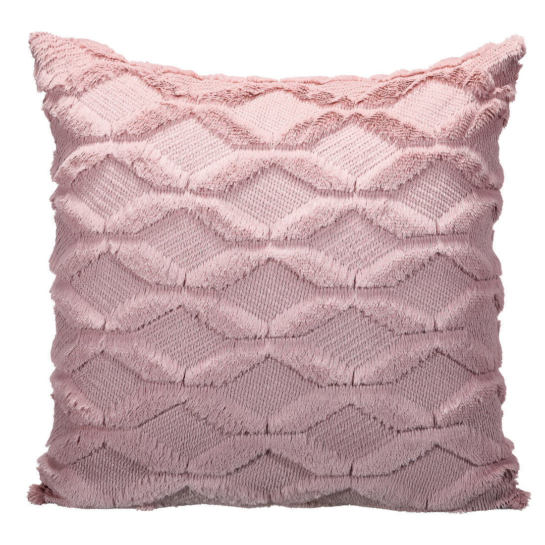 Geometric soft light plush decoration pillow case